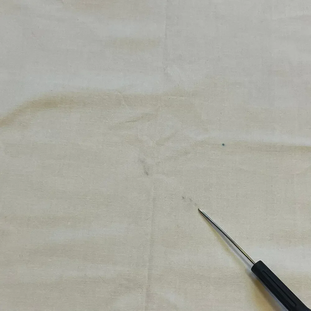 Vintage Pillowcase Crochet Lace Trim Peach Cream Floral Scallop Cottage Decor